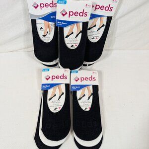 Peds Black and White socks